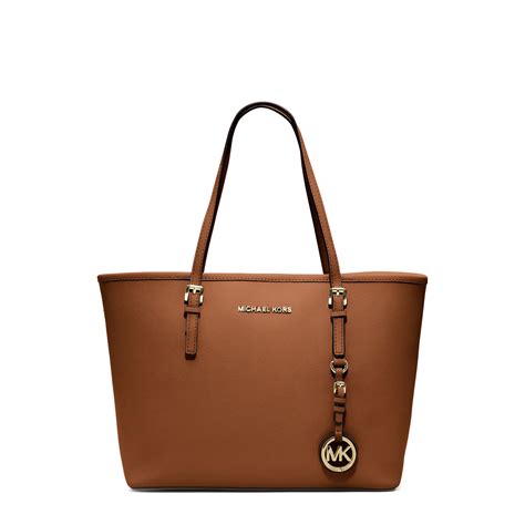 michael kors jet set travel saffiano leather small tote bag|Jet Set Travel Small Saffiano Leather Top.